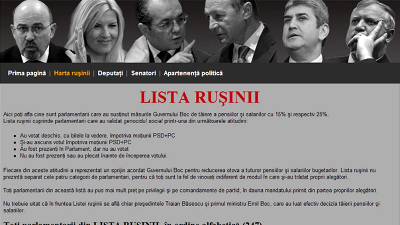 PSD a lansat site-ul Listarusinii.ro, pe care figurează şi deputatul social-democrat Doina Burcău