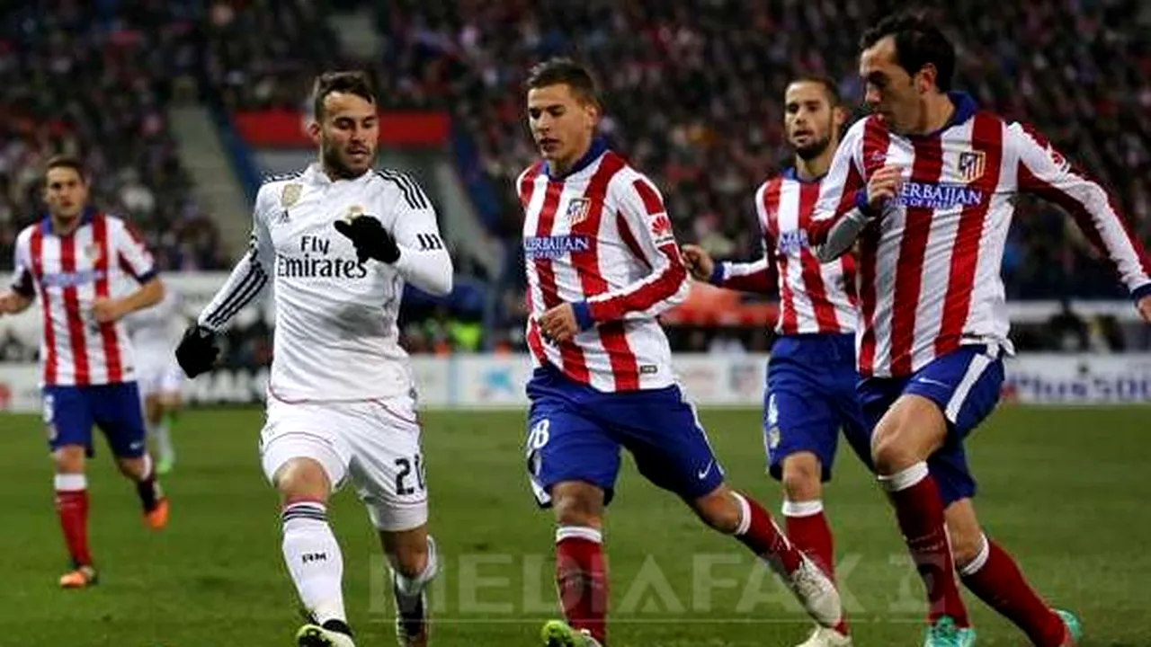 Atletico Madrid - Real Madrid, scor 0-0, în prima manşă a sferturilor Ligii Campionilor
