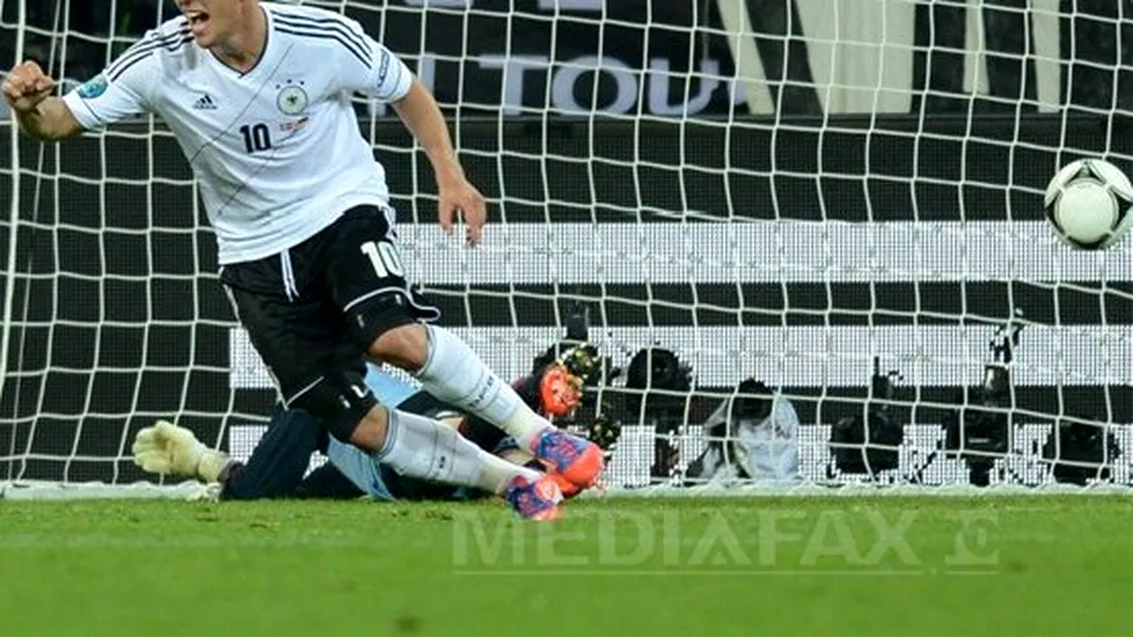 EURO-2012: GERMANIA a învins DANEMARCA, scor 2-1, şi s-a calificat în sferturile competiţiei