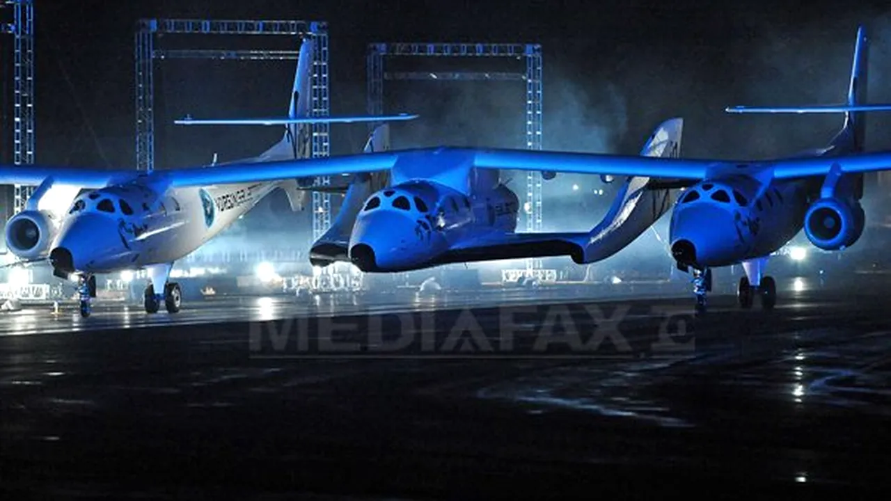 Virgin Galactic va trimite pasageri în spaţiu