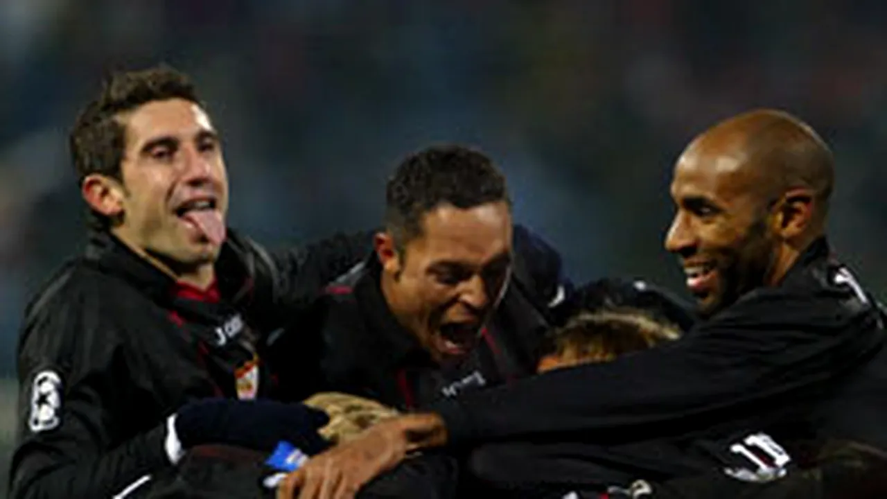 Site FC Sevilla: Steaua, o marionetă în faţa spaniolilor
