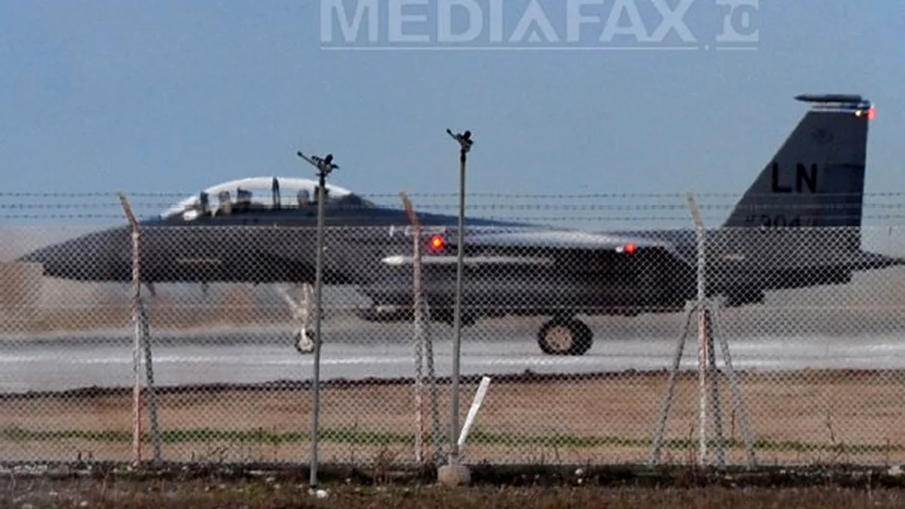 Un avion de vânătoare american s-a prăbuşit în Marea Britanie