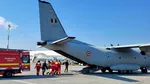 Pacient cu arsuri, transportat în Belgia cu un avion al Armatei Române