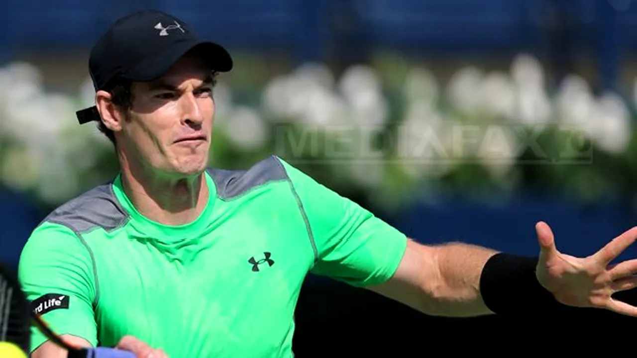 Tenismenul britanic Andy Murray va fi noul lider al clasamentului mondial ATP