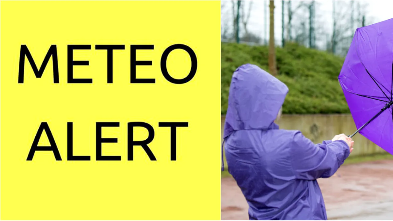 Cod galben de vânt puternic | Judeţele aflate sub atenţionarea meteo. Viteza vântului poate atinge în unele zone chiar şi 100 km/oră