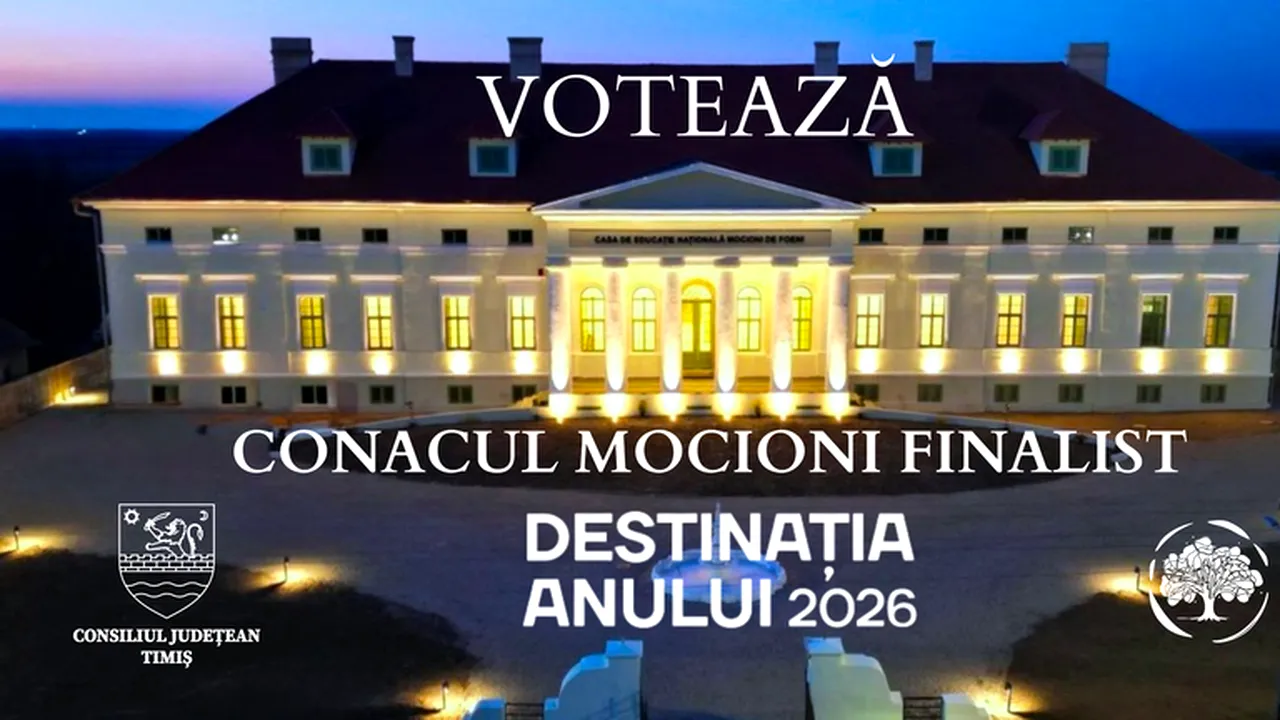Fiecare vot contează! Timișenii au acum șansa să aducă în lumina reflectoarelor unul dintre cele mai spectaculoase sanctuare istorice ale județului Timiș.