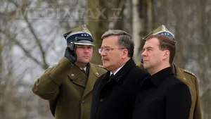 Medvedev: Responsabilitatea URSS pentru masacrul de la Katin este indiscutabilă
