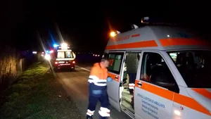 Trei copii, răniţi într-un accident rutier pe Autostrada Bucureşti – Piteşti