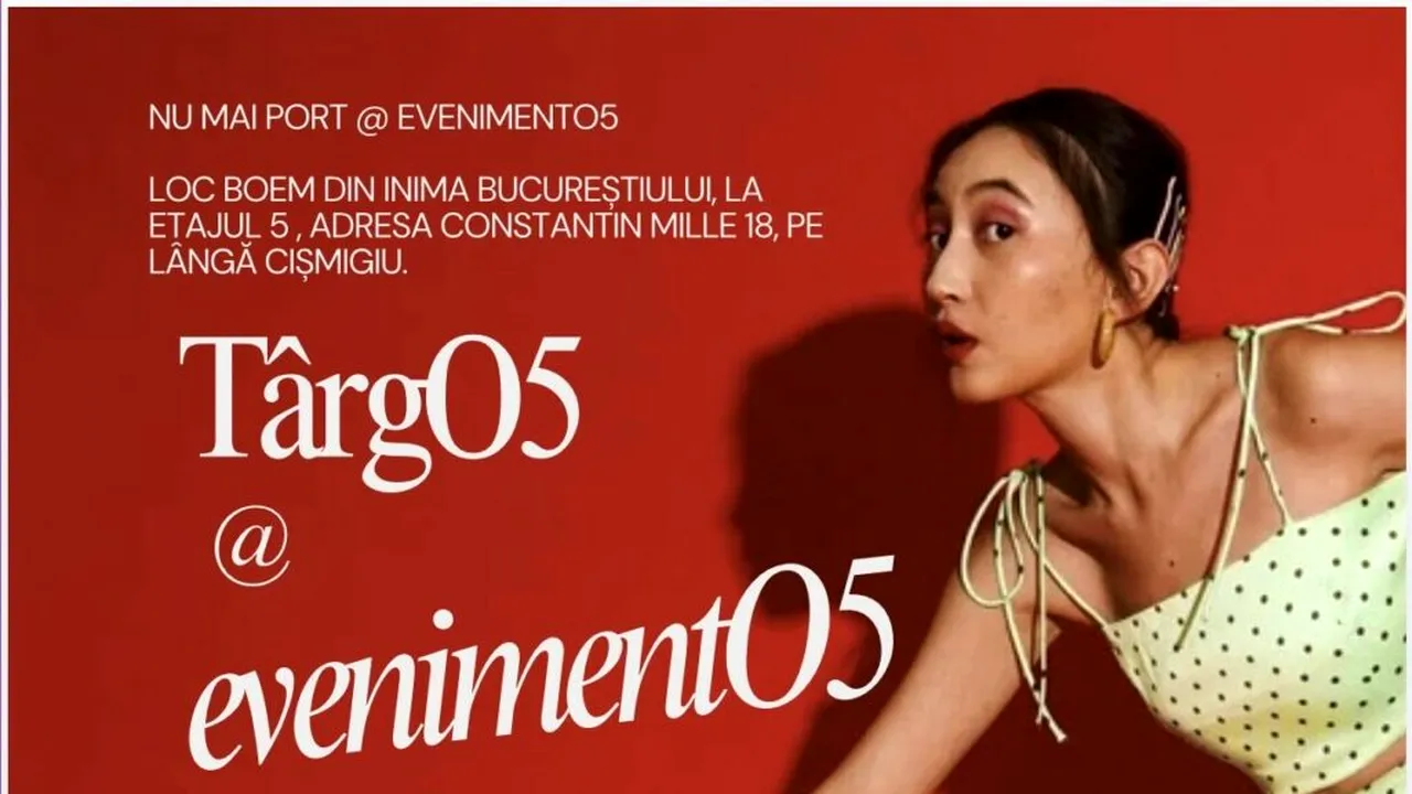 TârgO5 @ Evenimento5: haine cu poveste, socializare și stil, în inima Bucureștiului