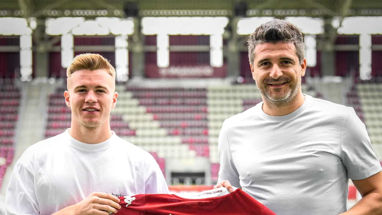 Rapid Bucureşti l-a transferat pe Claudiu Petrila de la CFR Cluj