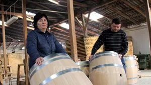 REPORTAJ: O familie din Arad confecţionează butoaie de vin pe care le exportă în ţări de pe cinci continente - GALERIE FOTO