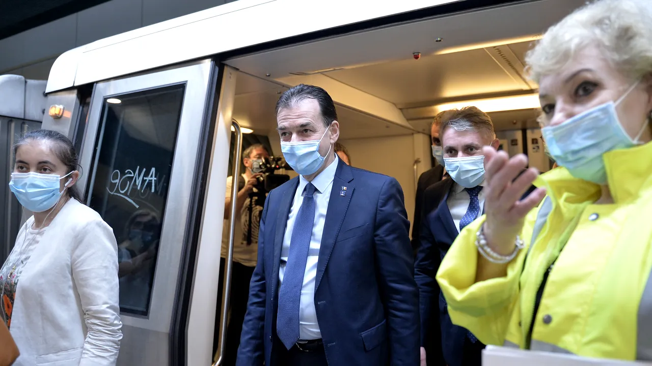 Metroul din Drumul Taberei: Ludovic Orban anunţă că va deschide M5 după avizul ISU