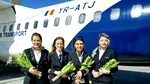 Zborul București – Chișinău – București din 8 martie, operat de un echipaj integral feminin