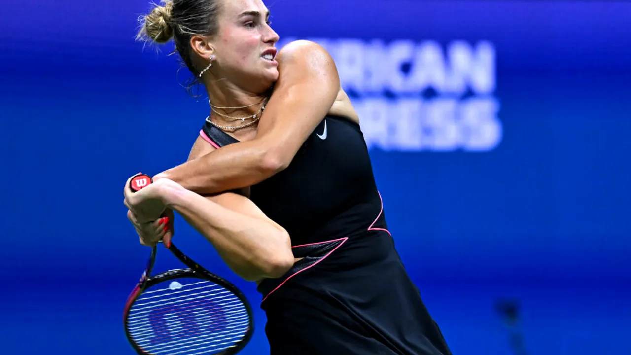 Tenis. Liderul mondial Aryna Sabalenka se retrage de la China Open din cauza unei accidentări