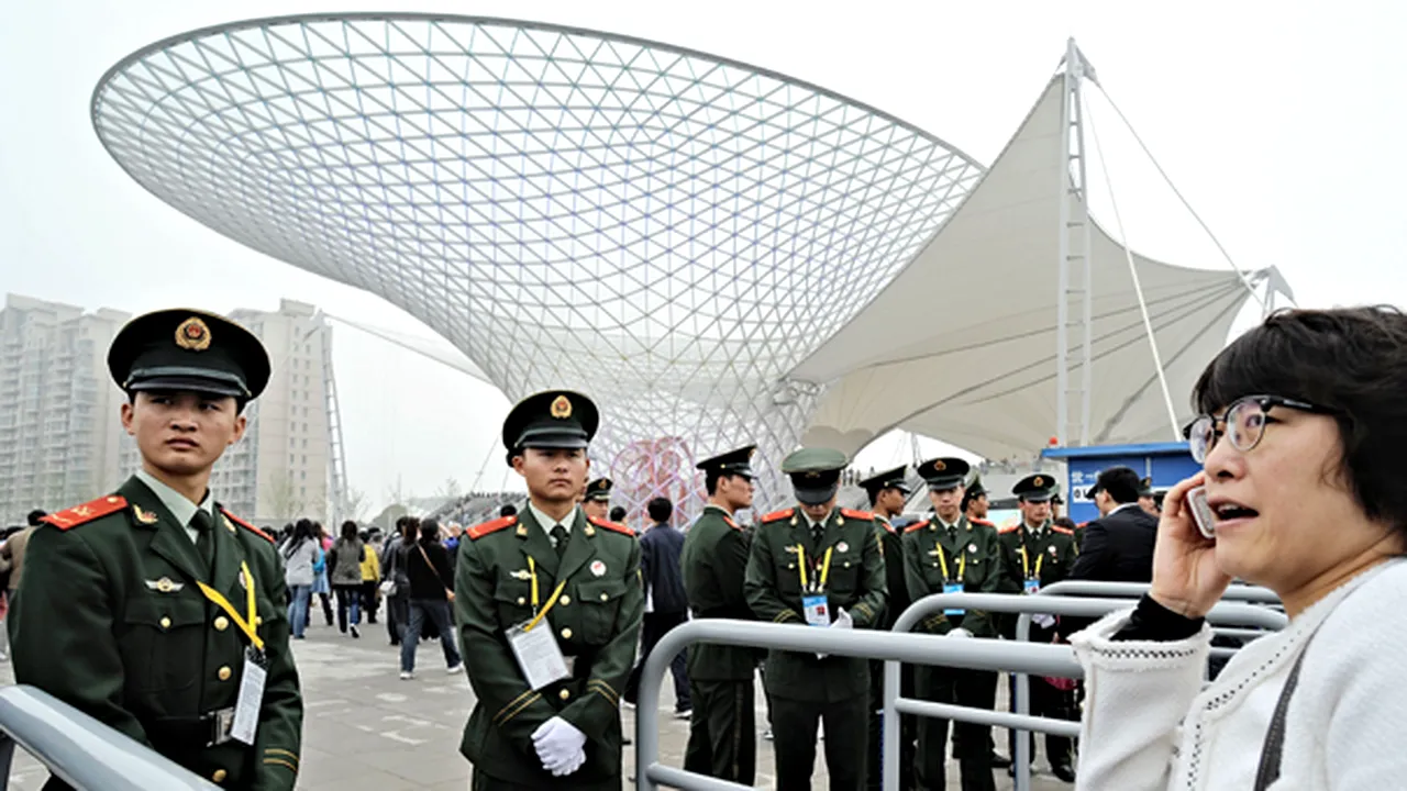 Peste 6.000 de persoane, arestate la Shanghai înaintea deschiderii Expoziţiei universale