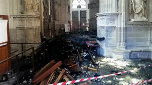 Un refugiat din Rwanda a fost arestat în urma incendiului de la Catedrala din Nantes