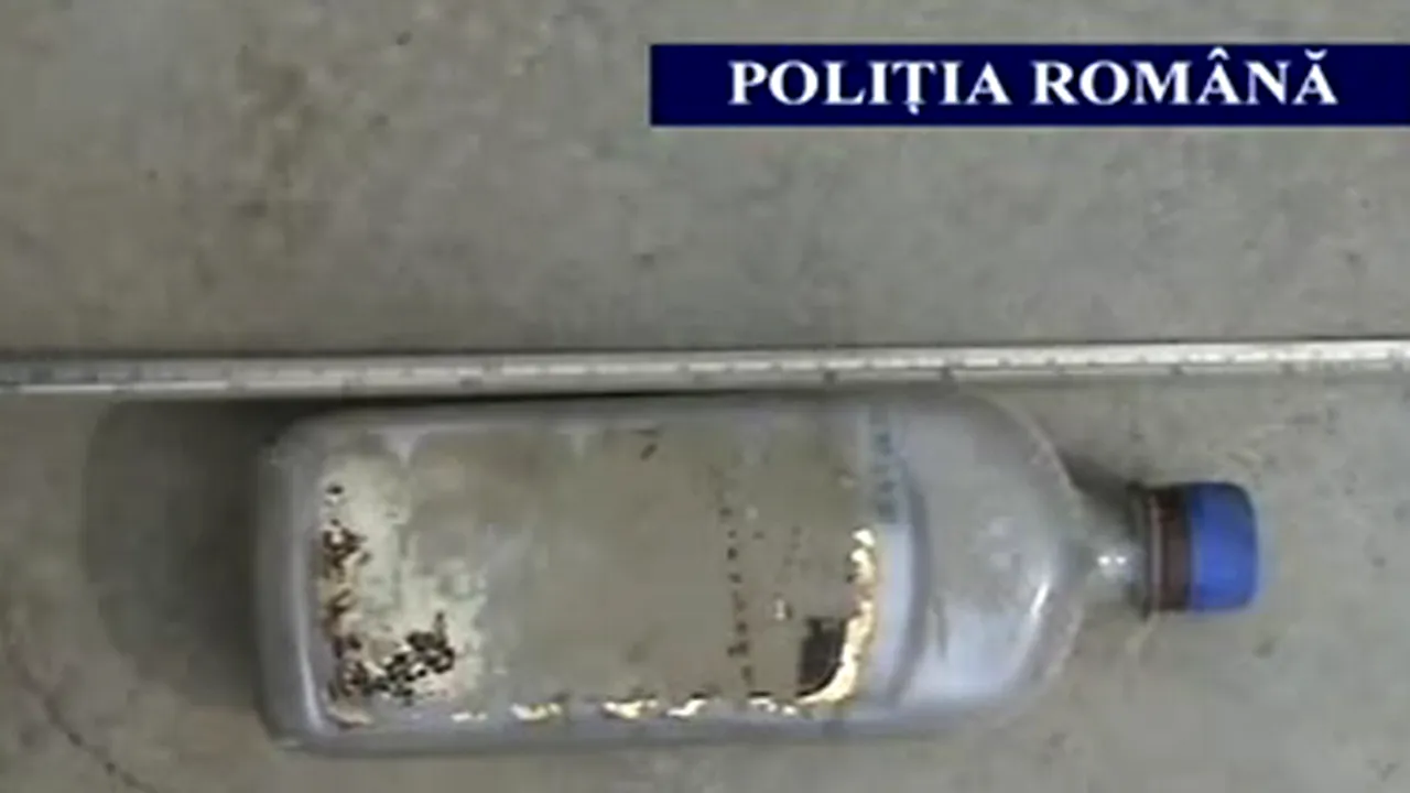 Poliţiştii au găsit în casa unui bărbat din Turda patru kilograme de mercur