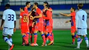 Prima victorie pentru Steaua în stagiul de la Marbella: Elevii lui Reghecampf au învins, cu 2-0, pe Dinamo Kiev