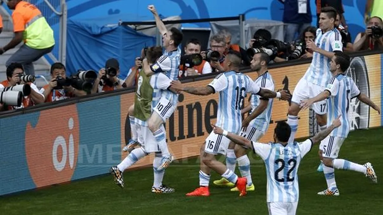 CUPA MONDIALĂ: Argentina a învins Belgia, scor 1-0, şi s-a calificat în semifinale