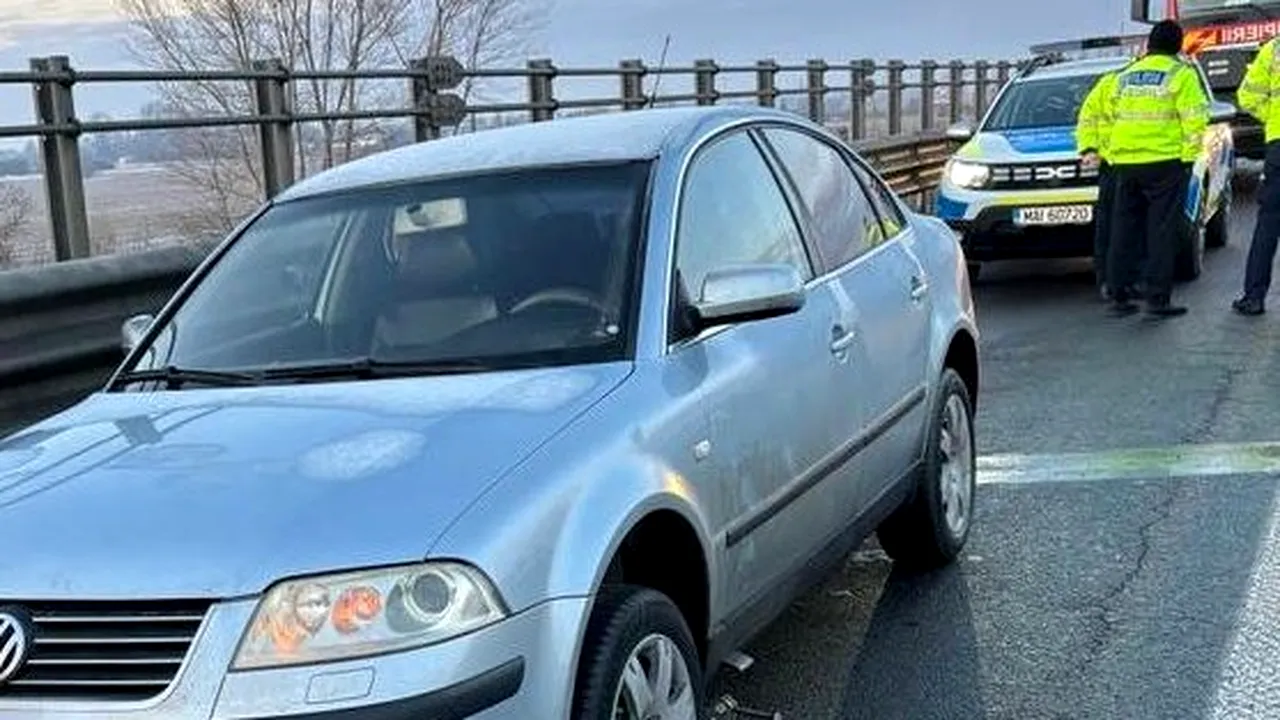 Un bărbat a murit pe A1 Bucureşti- Piteşti, după ce maşina sub care lucra a căzut peste el