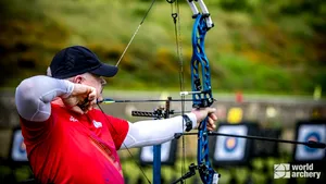 Mihai Bursuc luptă pentru medalia de bronz la Campionatul Mondial de Para-Tir cu Arcul