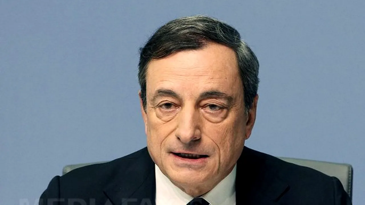 Draghi: Riscul deflaţiei în zona euro nu poate fi exclus. BCE trebuie să acţioneze