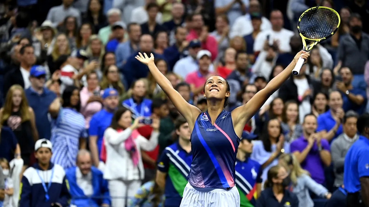 Minune în tenis: Leylah Fernandez - Emma Răducanu, finala feminină de la US Open