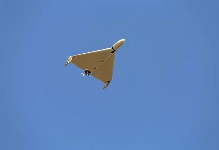 VIDEO Fragmente de dronă cu încărcătură explozivă, găsite în Tulcea. Provin de la o dronă utilizată de Rusia