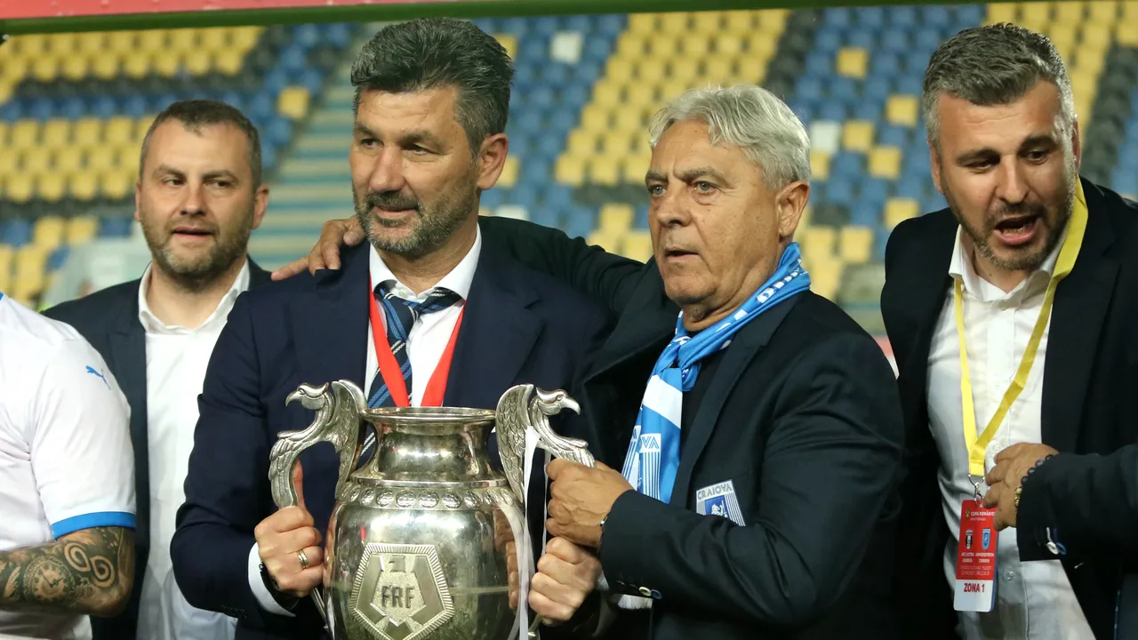 Ozounidis, după câştigarea Cupei României: „Vom încerca să accedem în grupele cupelor europene ”