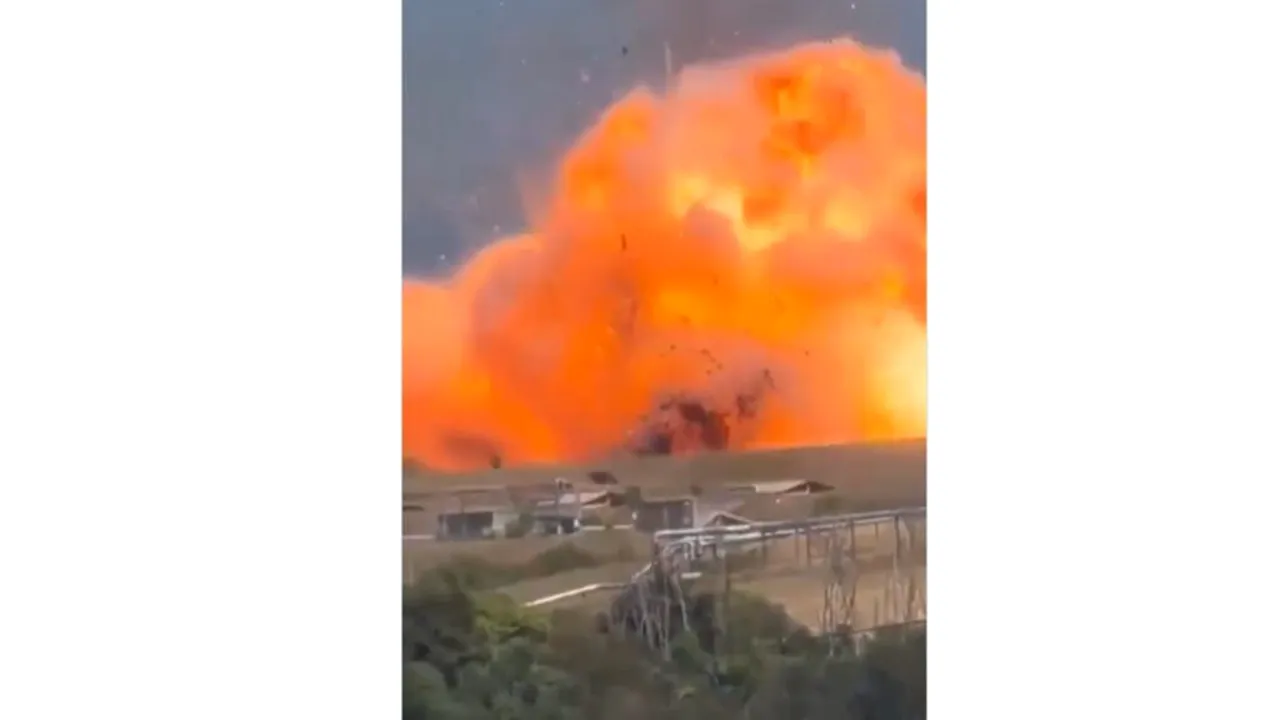 Alertă în Italia: incendiu urmat de explozie la o fabrică de muniție