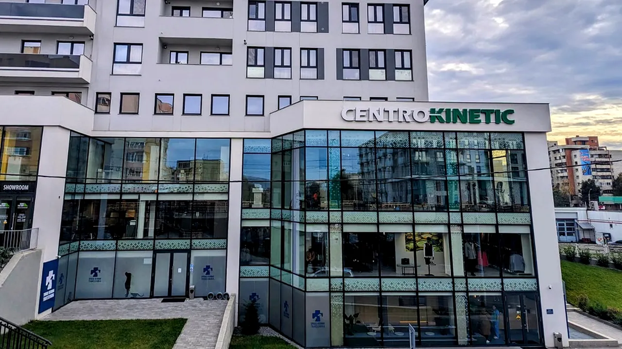 Centrokinetic şi-a extins reţeaua de clinici medicale cu un nou centru, în Cluj-Napoca