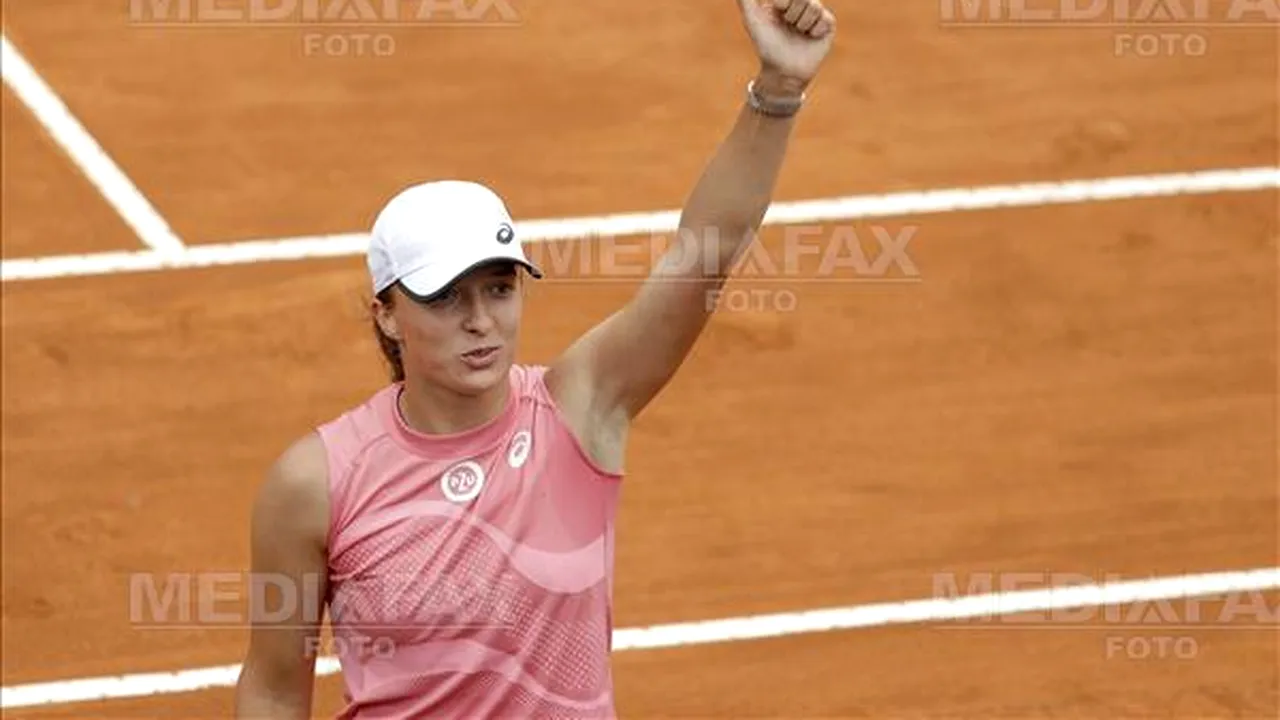 Swiatek de neoprit. Îşi păstrează titlul la Openul Italiei cu a 28-a victorie consecutivă