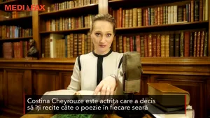 Actorii stau în casă şi îţi recită poezii. Au şi un mesaj pentru tine: #staiacasa