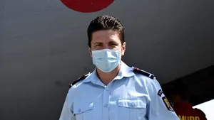 Maiorul Joe Stroescu a fost înaintat la gradul de locotenent-colonel după misiunea din Lombardia