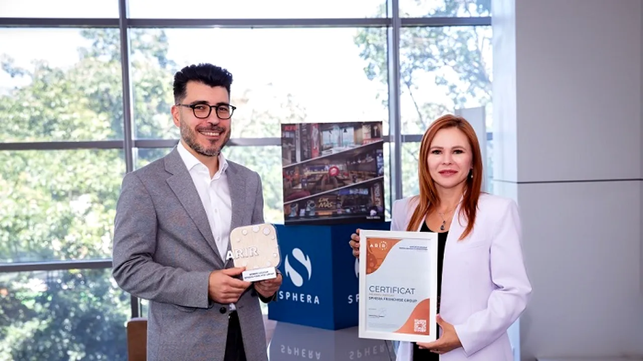 Sphera Franchise Group devine Membru Asociat al ARIR