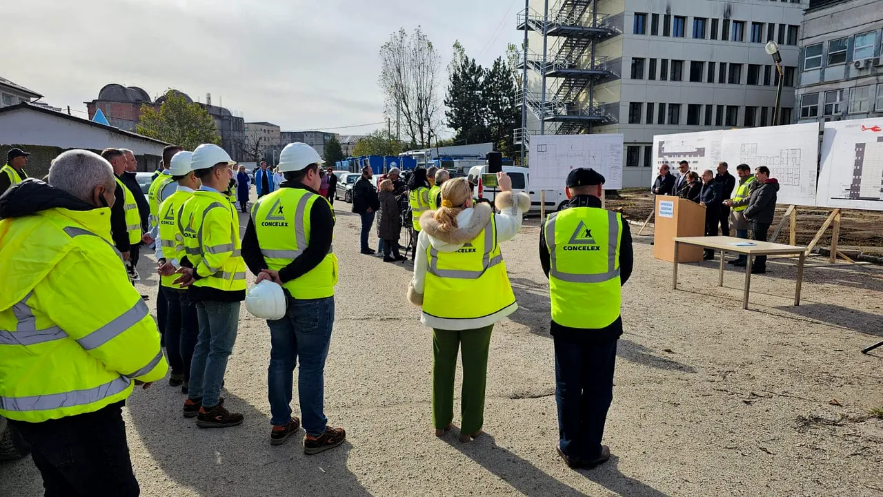 Compania Naţională de Investiţii construieşte un corp nou de spital la Alexandria