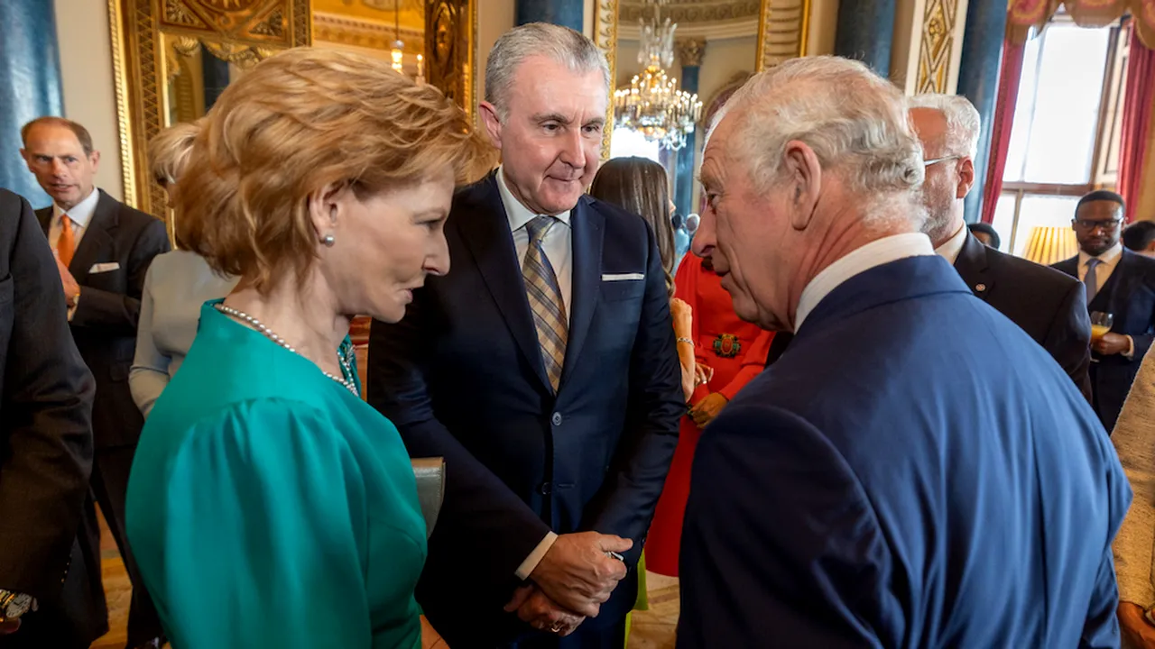 Principesa Margareta, discuţie cu Regele Charles înainte de încoronare