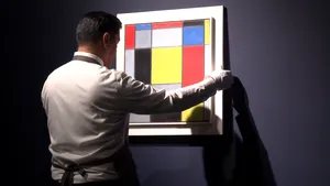 Un tablou nemaivăzut de 25 de ani a lui Mondrian va fi scos la licitație. Se estimează că va fi vândut cu o sumă fabuloasă