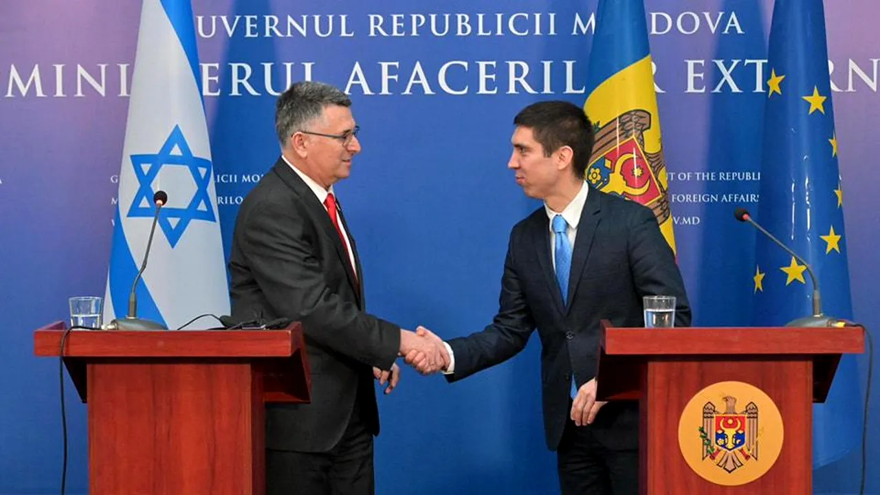 Ambasada Israelului la Chişinău a fost inaugurată marţi