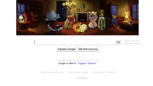Google marchează 120 de ani de la naşterea Agathei Christie printr-un logo special