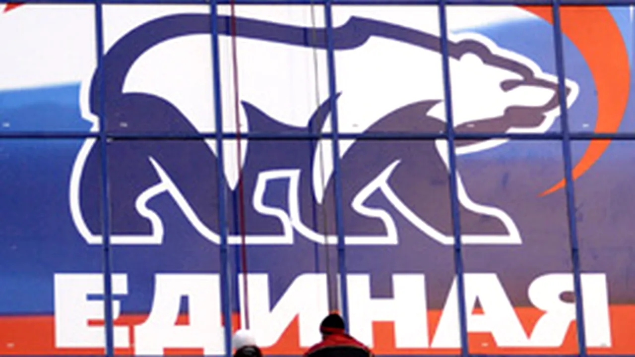 Sprijinul pentru partidului pro-Putin, Rusia Unită, în scădere - sondaj