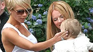 Geri Halliwell vrea ca fiica sa să devină prietenă cu copiii Angelinei Jolie