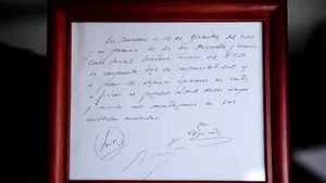 „Primul contract” al lui Messi, scris pe un şerveţel, este scos la licitaţie pentru 300.000 de euro