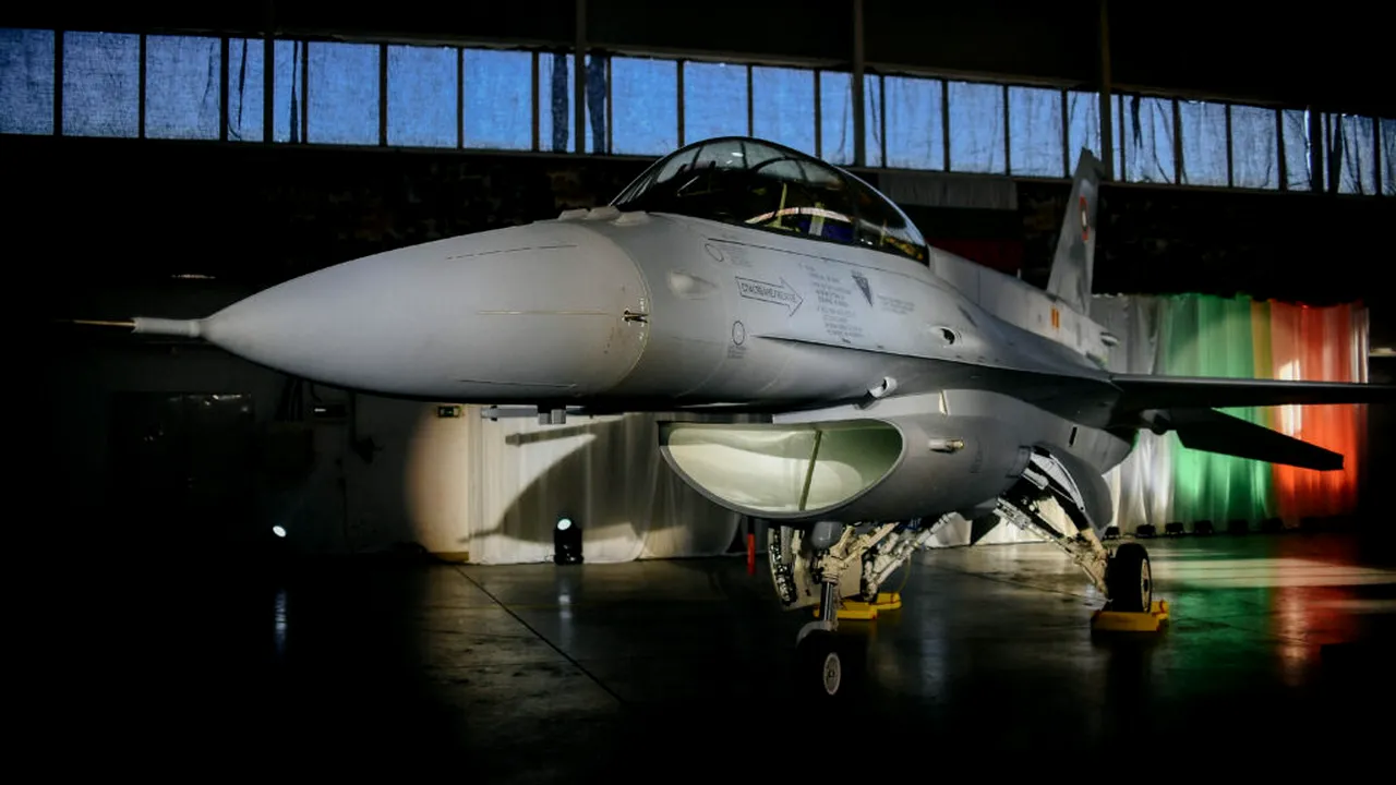 Bulgaria a primit primul său avion american de vânătoare F-16