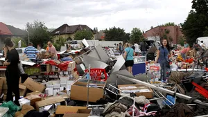 MEDIAFAX ZOOM: Codul portocaliu de vijelie de joi - GALERIE FOTO