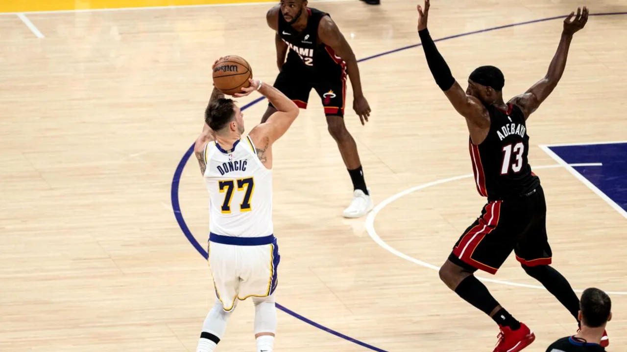Luka Dončić stabilește recorduri pentru Los Angeles Lakers în victoria cu Chicago Bulls, în NBA