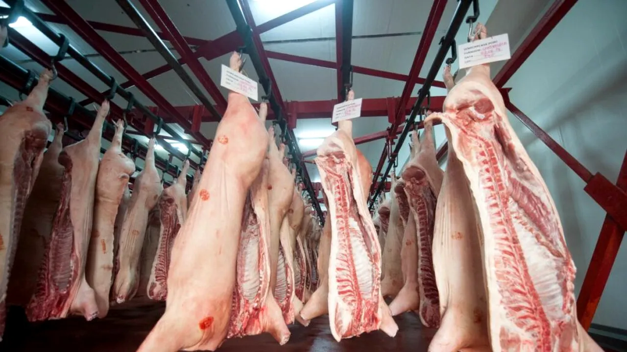 Mai multă carne de porc românesc în marile supermarketuri. Abatorul Periș, vizitat de ministrul Agriculturii 