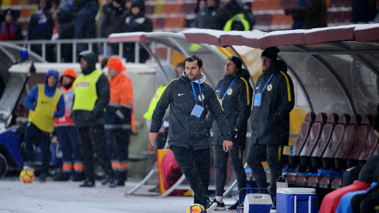 Reacţia lui Nicolae Dică, după ce echipa FCSB a fost eliminată în sferturile Cupei României: Am fost penibili. Cupa României era un obiectiv pentru noi