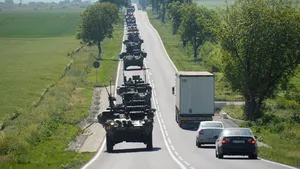 MARŞUL CAVALERIEI: 400 de militari americani, cu tancuri de la Constanţa la Braşov - FOTO