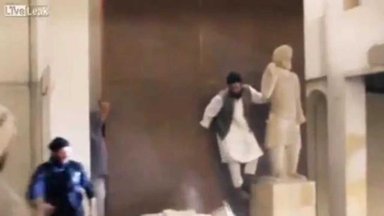 Militanţii Statului Islamic au distrus situl arheologic Nimrud: Gruparea continuă să sfideze voinţa lumii şi sentimentele umanităţii - VIDEO